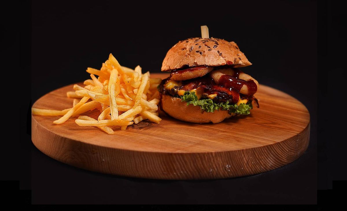 Smoky Bbq Beef Burger